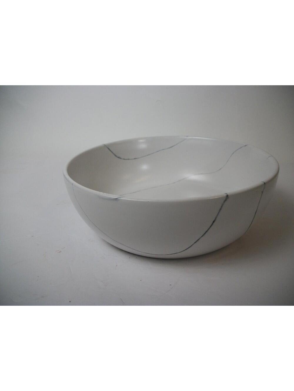 Pfaltzgraff Savannah Pasta Serving Bowl White & Blue